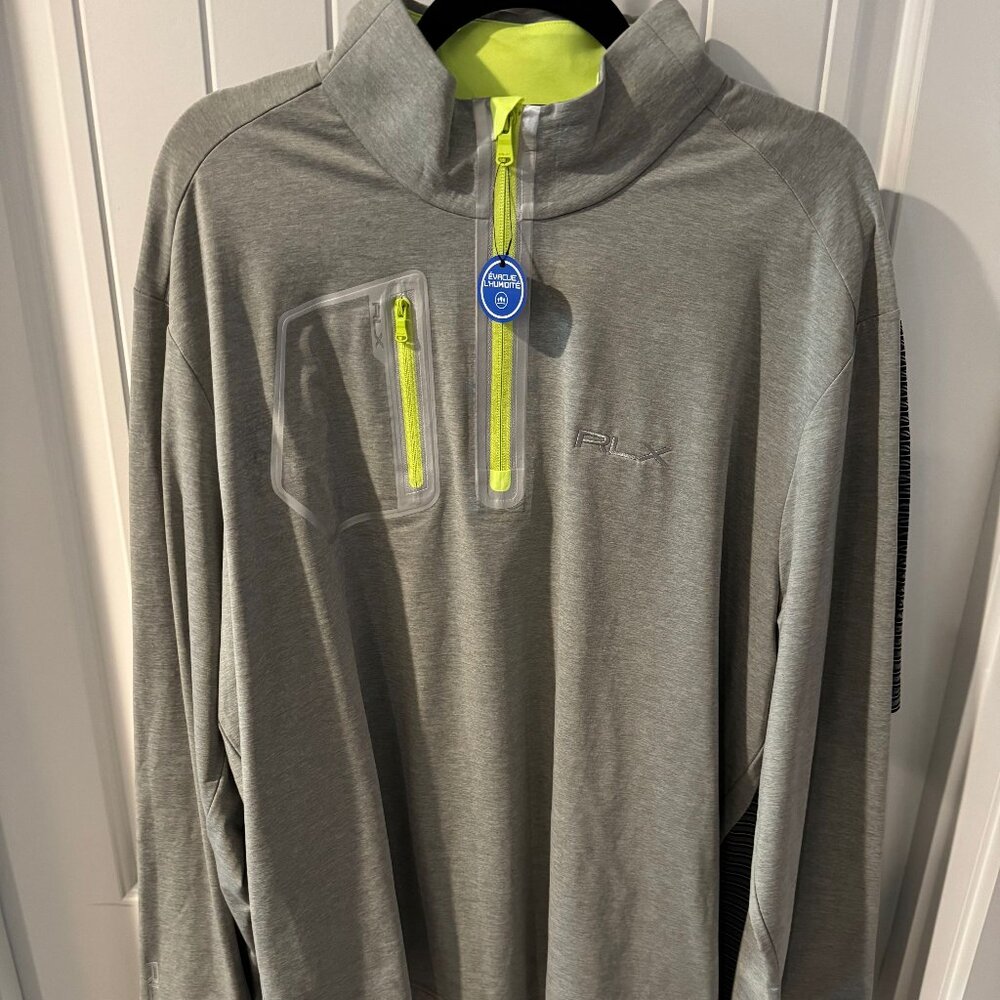 RLX Performance Pullover Grey NWT XXL